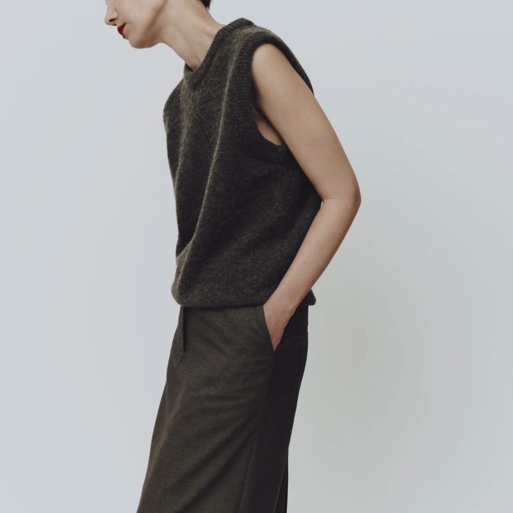 Mijeong Park Crew Neck Vest